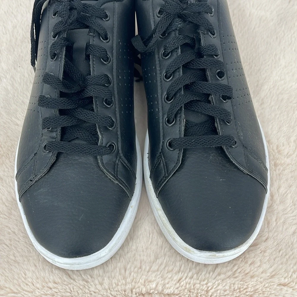 ADIDAS NEO MENS SIZE 10.5 Classic Black Sneakers